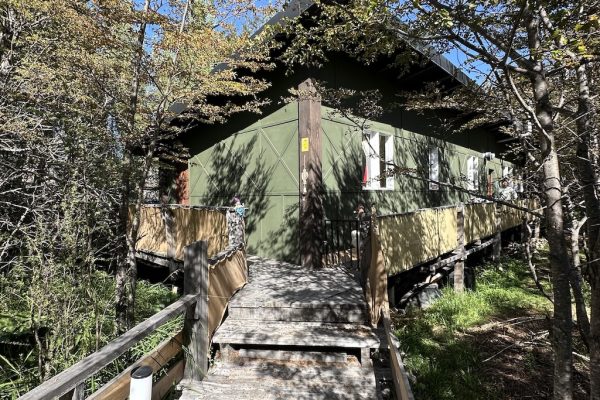 Casa ubicada en el Barrio Las Balsas, realizada en una planta.